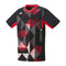 The Yonex 10576 Crew Neck Men's Padel T-Shirt in black incorporates VeryCool Dry technology to keep you comfortable during intense activities.