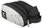 The NOX Luxury Travel Kit Bag - Black/Grey by NOX features a zippered closure, handle, geometric design, and logo—ideal as a padel bag or for organizing toiletries and accessories.