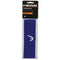 A blue HEAD Padel Headband, packaged in clear wrapping that showcases its outstanding sweat absorption and elasticity, featuring the well-known brand "HEAD.