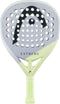 The HEAD Extreme Motion 2026 Padel Racket features a striking white and light yellow design with a prominent Head logo, “EXTREME” printed on the face, and multiple round holes across its hitting surface. Engineered for advanced padel players seeking power, this racket provides exceptional performance and control on the court.
