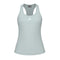 The HEAD Spirit Women's Padel Tank Top in Infinity Blue is a stylish tank top with a subtle logo, designed using Moisture Transfer Microfibre for superior comfort and performance.