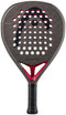 The HEAD Coello Team 2026 Padel Racket features a black and red design, perforated face, textured surface, and triangular bridge. Part of the Arturo Coello collection, it displays the HEAD logo and "COELLO" near the handle.