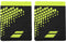 The Babolat Logo Jumbo Wristband in Aero Grey features a textured, knitted design and subtle logo—ideal tennis wristbands for effective sweat absorption.