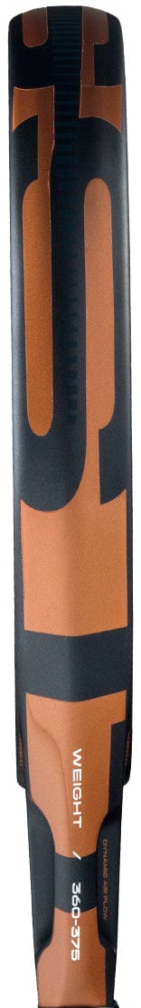 A close-up of a brown and black bicycle tire with bold "WEIGHT 345-375" lettering, echoing the precise detail seen on the adidas Cross It Ctrl 2026 Padel Racket - Black.