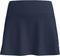 ADIDAS Court Womens Padel Skirt - Navy from adidas, featuring a wide waistband and slightly flared A-line silhouette, shown on a white background.