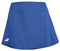 The Babolat Play Women's Padel Skirt in Sodalite Blue features a wide waistband and a small white logo on the lower left, offering comfort and dynamic movement for racket sports.
