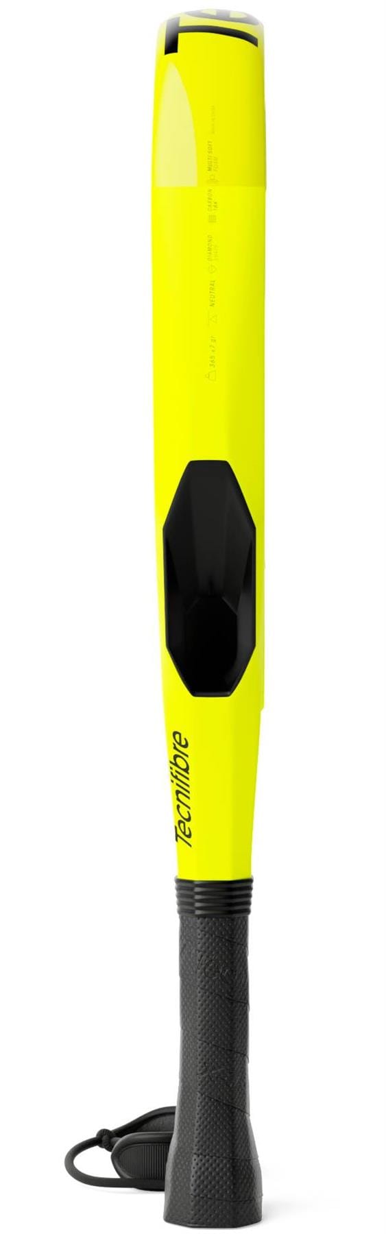 The Tecnifibre Bomba Max Padel Racket from Tecnifibre offers explosive power, a standout yellow design, and a secure grip—its advanced build helps boost your game.